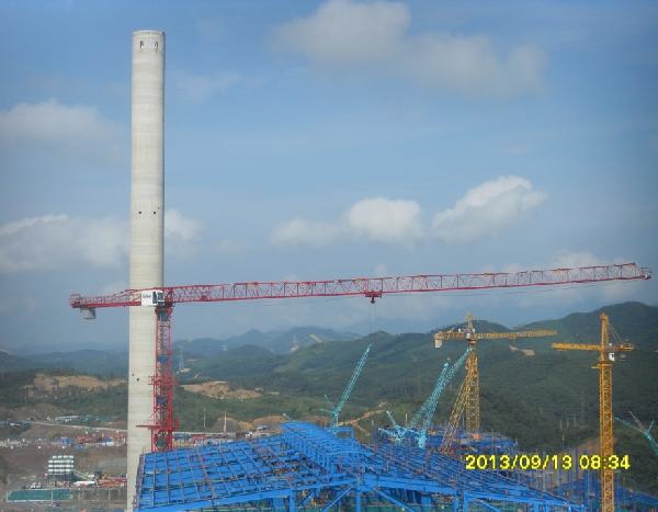 MongDuong II Coal Fired Plant - Cẩu Tháp Vận Thăng LIFTEC - Công Ty TNHH LIFTEC Việt Nam
